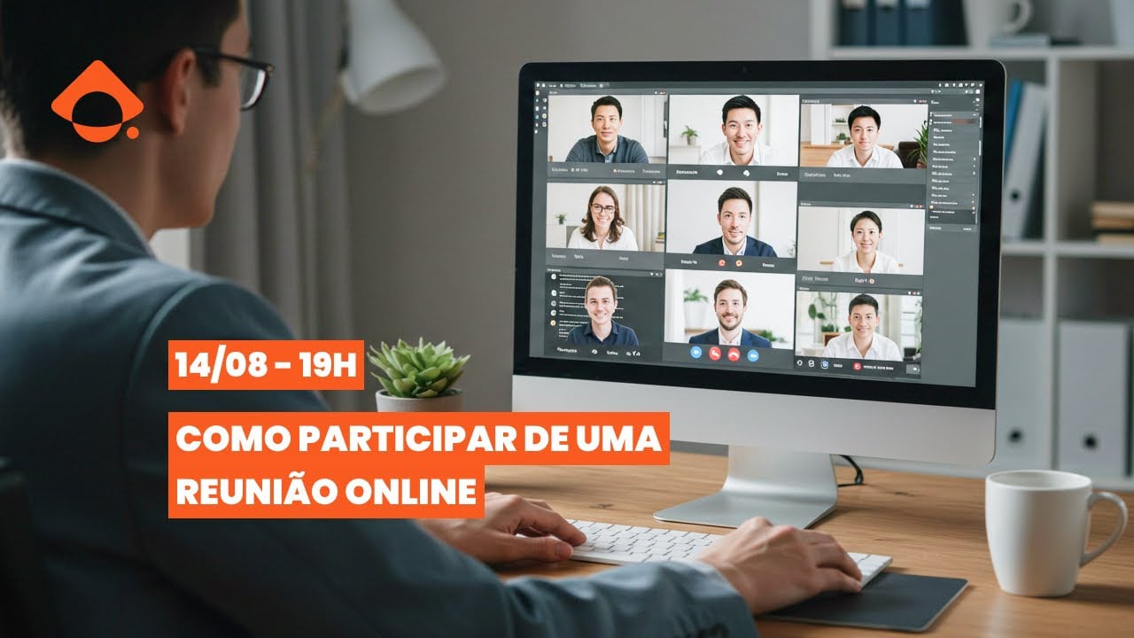 Como participar de uma reunião online