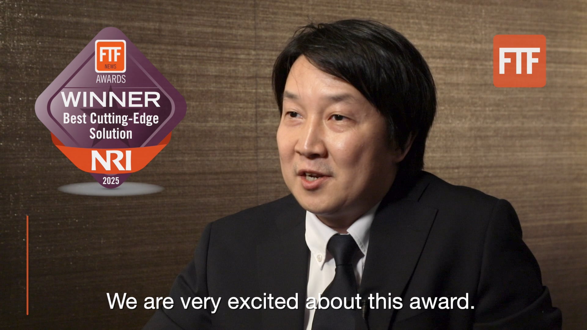 Yohei Sawai NRI - 2025 FTF Awards Interview