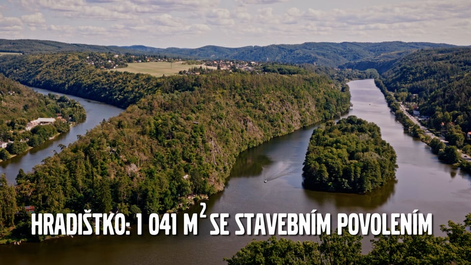 Prodej pozemků Hradištko — video