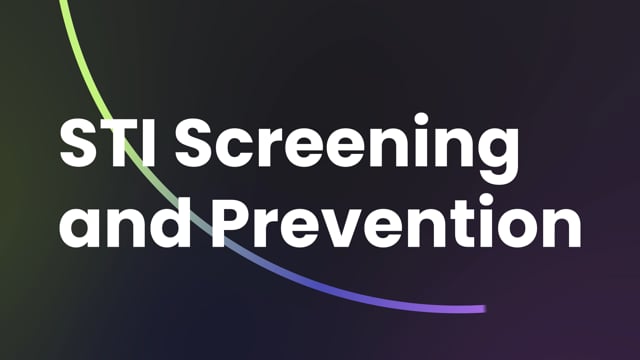 STI Screenings – STI Screening and Prevention