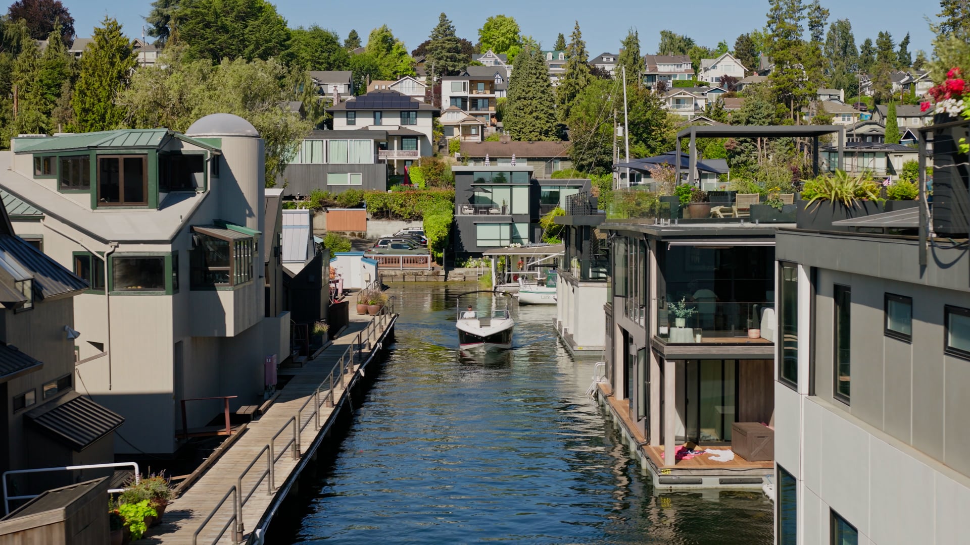 Luxury Seattle Floating Home on Portage Bay - Offered at $3,650,000