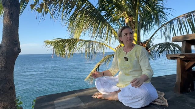 Meditation by the Amed sea