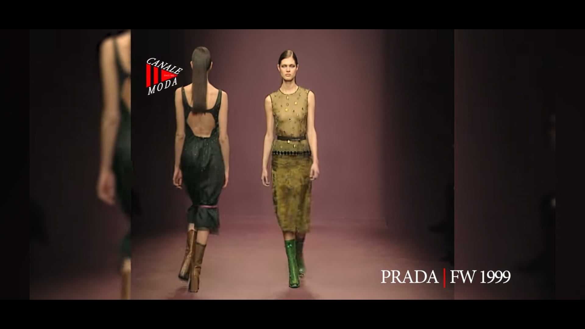 FW 1999 Prada Sculptural Heels Leaf and Petal Appliqué Runway