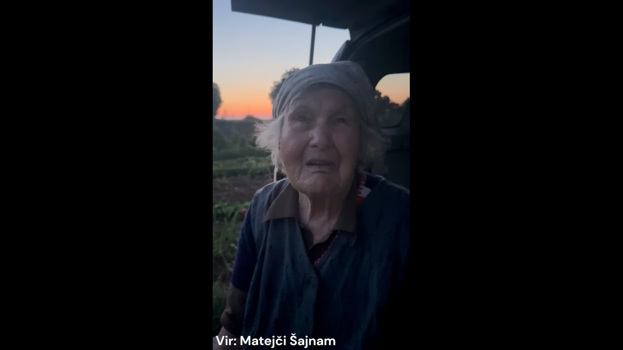 95-letna Francka s Krasa s čudovitim sporočilom za prihodnje generacije #foto