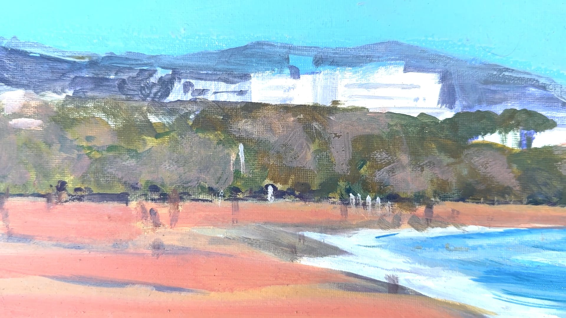Isidoro Lazaro - Marbella beach Spain spanish seascape