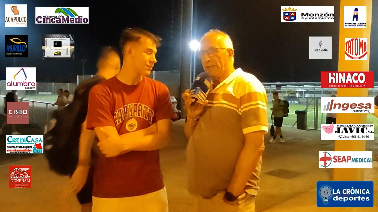 COPA FEDERACIÓN 1ª ELIMINATORIA ( SEMIFINAL IDA ) AT.MONZÓN ALUMBRA 3-1 CD BINÉFAR  PABLO BUIL ( JUGADOR  AT.MONZÓN  ALUMBRA )