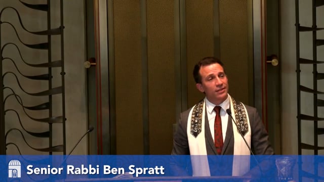 Words shared by Rabbi Spratt • Erev Shabbat 08/15/25