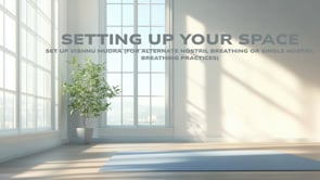 set up vishnu mudra