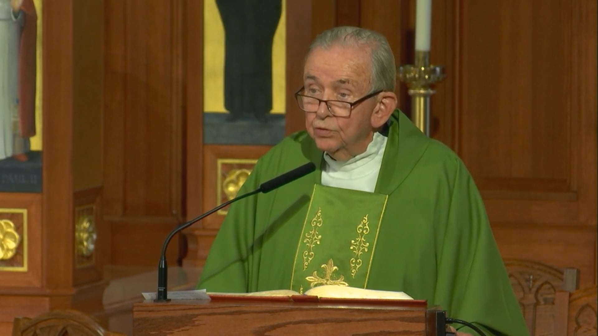 Fr. Michael Hoban's Homily for the Twentieth Sunday in Ordinary Time