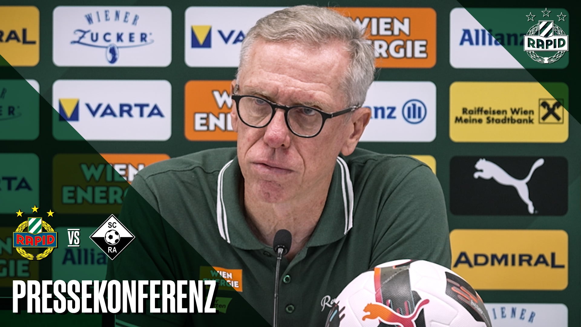 Pressekonferenz nach dem Spiel gegen Altach