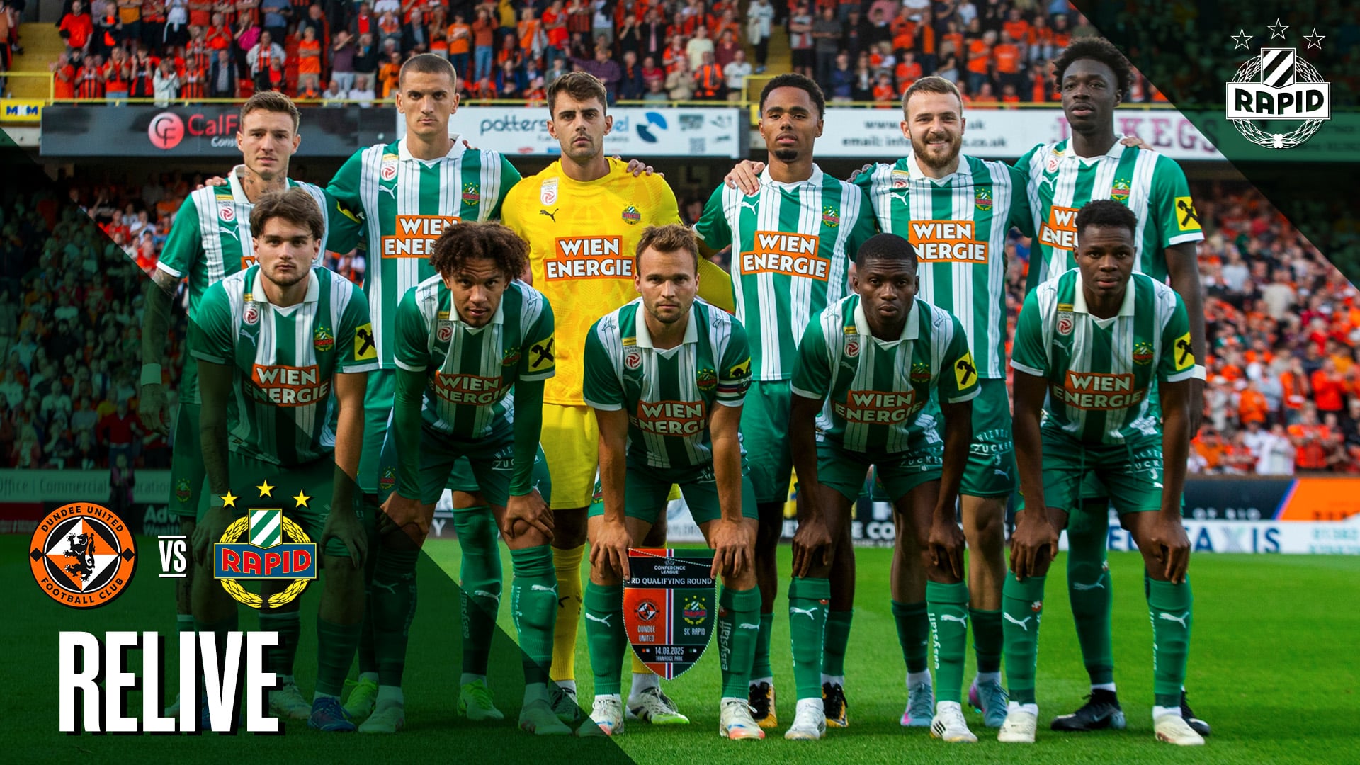 Relive: Dundee United – SK Rapid | 14.08.2025