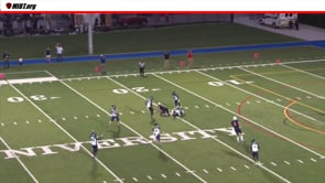 Illegal Contact on a Defenseless Receiver with light but forceable contact
