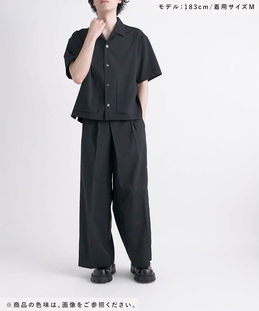 SET UP対応】シックリラックスポケットシャツ | [公式]ハレ（HARE）通販