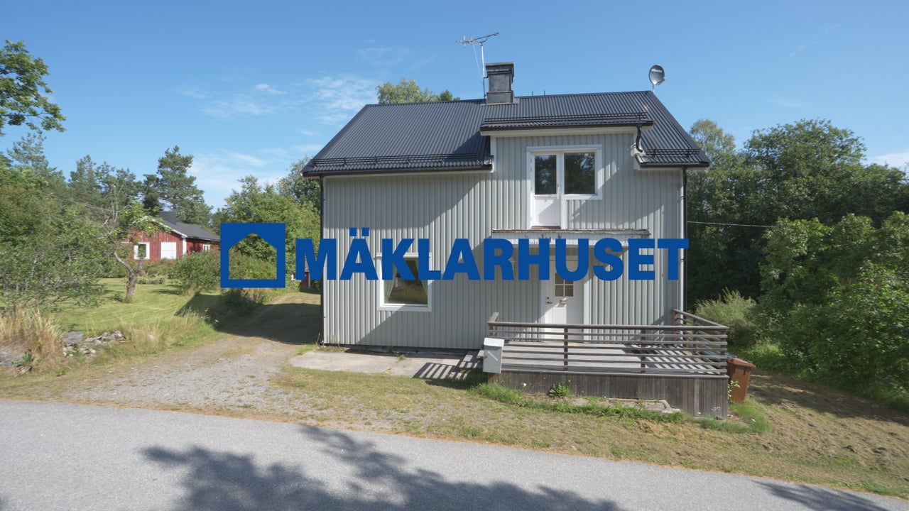 5 rum Villa på Ahlénsvägen 1 Husum Örnsköldsviks kommun - video