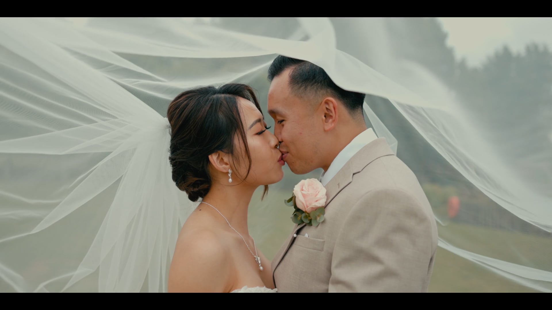 Hana + Jonathan | Parklands Quendon Hall, Essex | Civil Ceremony Highlights