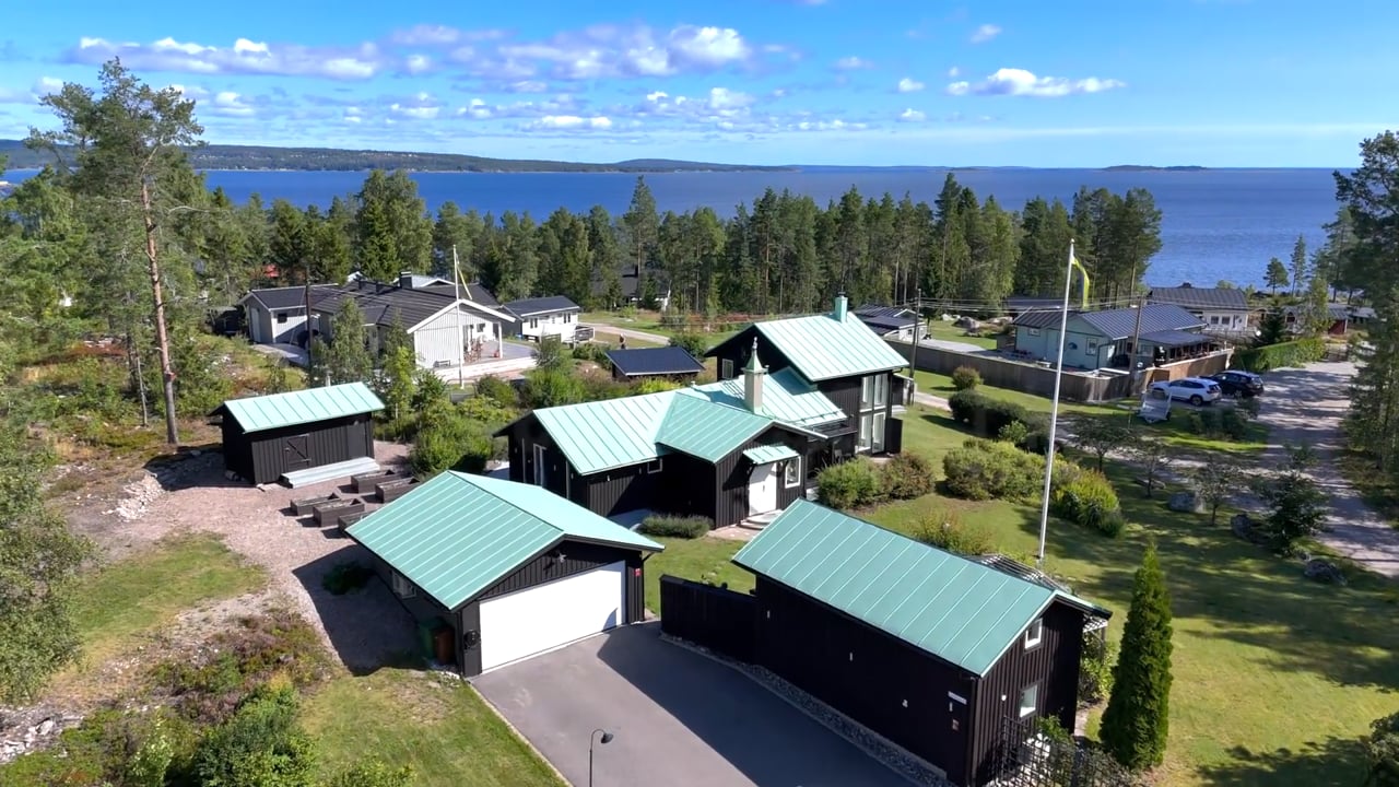 4 rum Villa på Utstensvägen 11 Hamn Sundsvalls kommun - video
