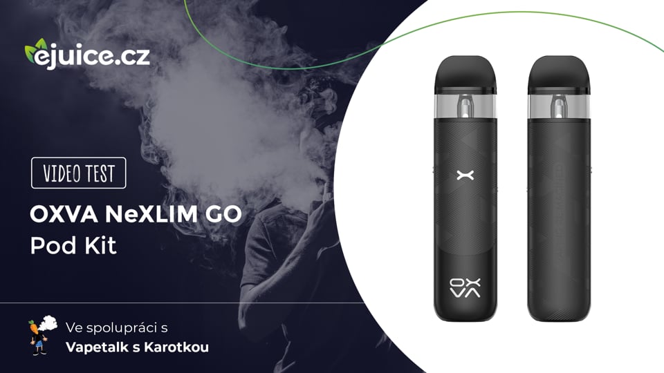 OXVA NeXLIM GO Pod Kit - video test (CZ)