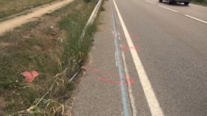 Mor un ciclista atropellat per un conductor begut a Viladamat