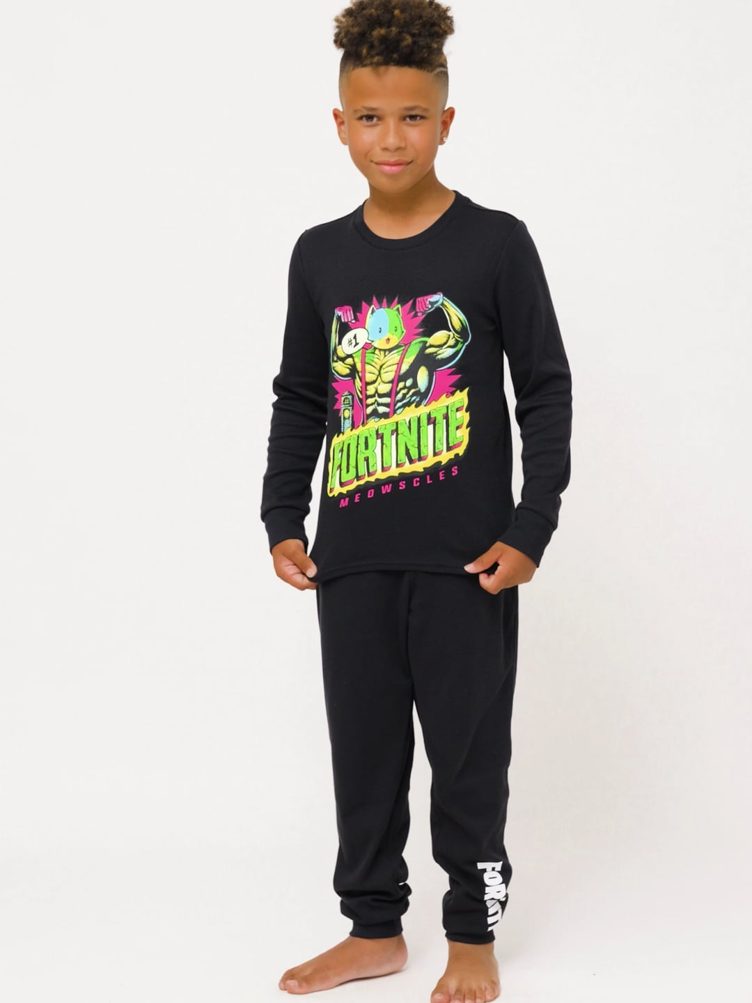 סט פיג’מה ארוכה דקה FORTNITE