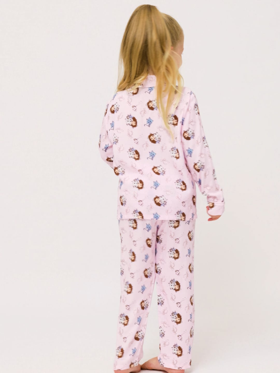 סט פיג’מה מכופתרת דקה GABBY