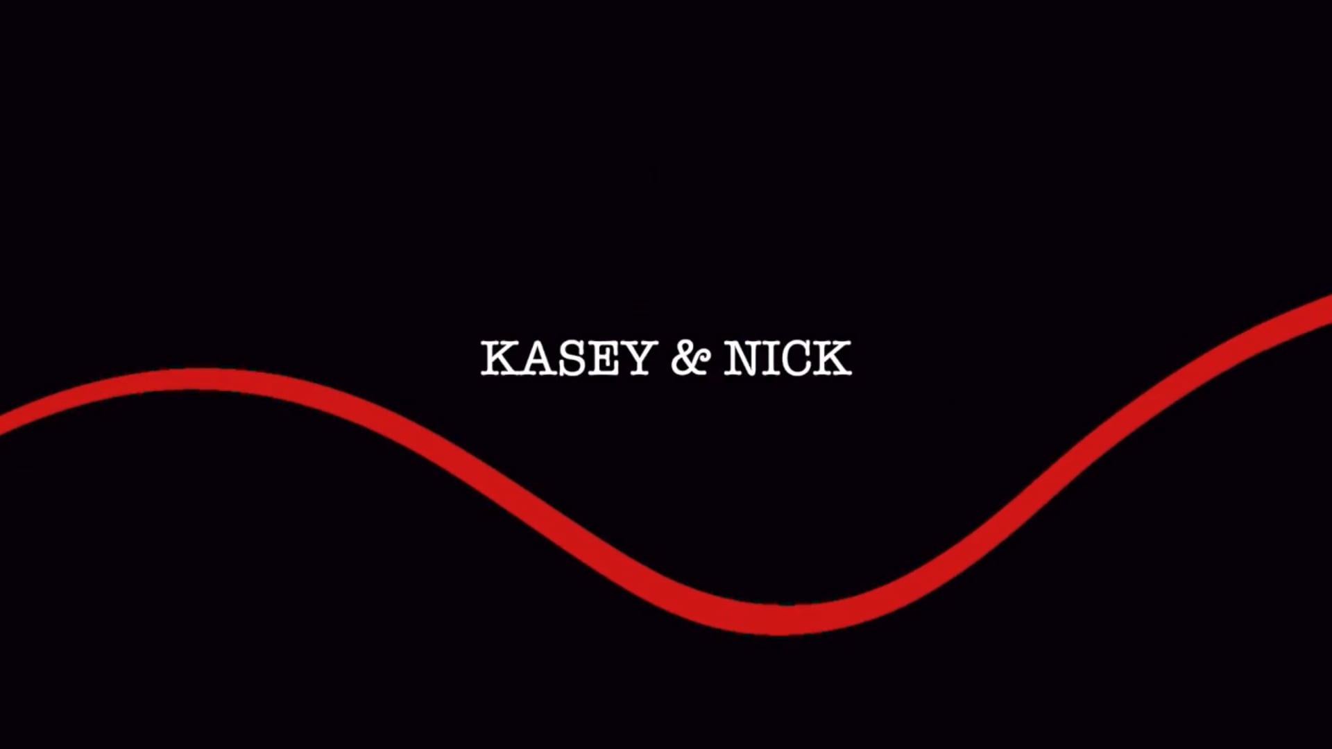 Kasey & Nick. 14.08.2025.