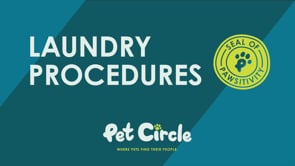 Pet Circle Volunteers: Pet Laundry