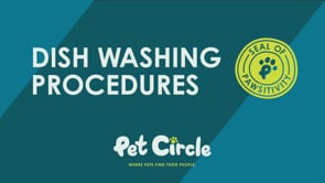 Pet Circle Volunteers: Washing Pet Dishes