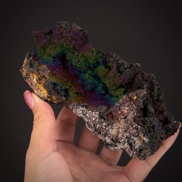 Iridescent Goethite - LOUD25-17 - Graves Mtn. - USA Mineral Specimen