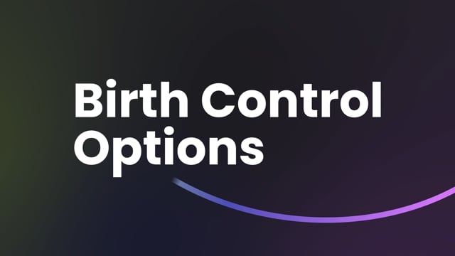 Birth Control Options
