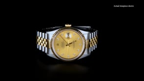 Pre-Owned Rolex Datejust Mens 36mm Automatic Stainless Steel and 18kt Yellow Gold Watch