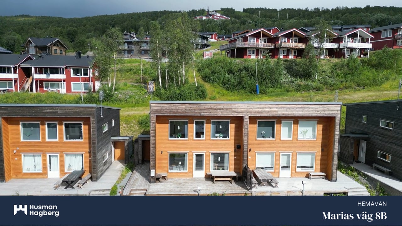 5 rum Fritidshus på Marias väg 8B Hemavan Storumans kommun - video