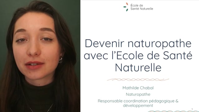 Devenir naturopathe avec l'école de Santé Naturelle
