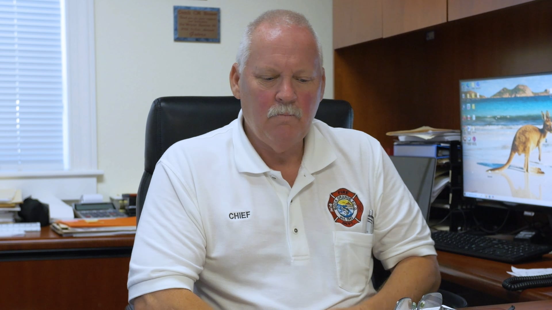 Hurricane Tags - Fire Chief Message