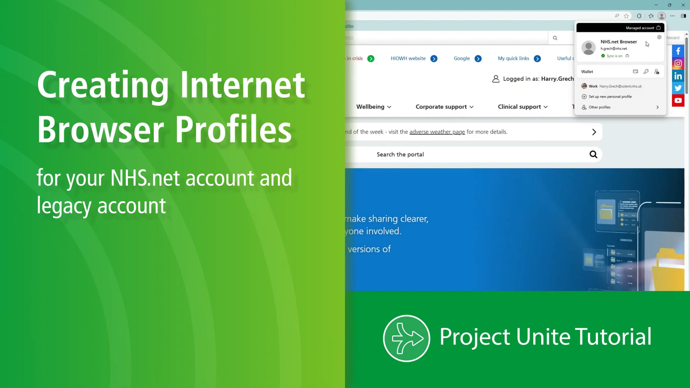 Project Unite Tutorial - Browser Profiles | Videos & Movies on Vimeo