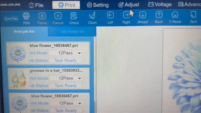 Step Alignment by Print Adjust and Calculate on PrintExp with Goal of Overlap Lines on Ground Zero