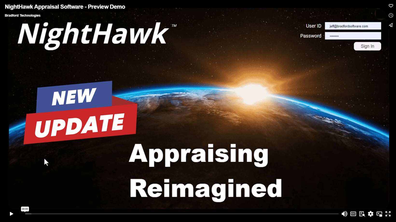 NightHawk Appraisal Software - Update Demonstration | Videos & Movies ...