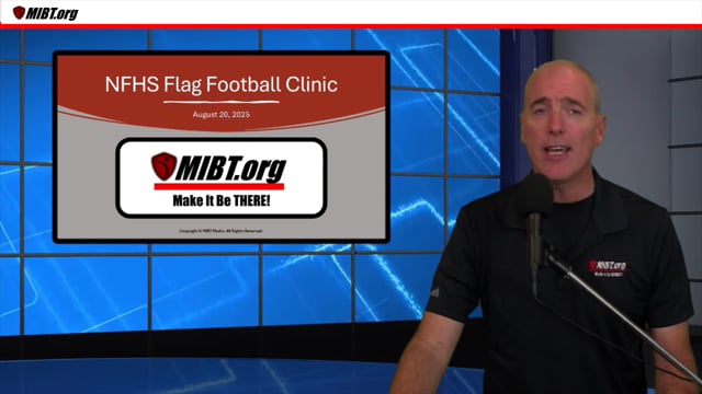 IHSA Flag Football Clinic Flag Football Reminders