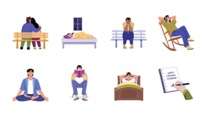Animated Mental Health Illustration, a Healthcare Illustration by Creative Stall (Thumbnail 4 of 4)