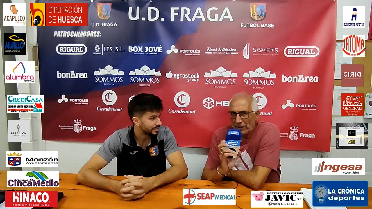 COPA DIPUTACIÓN PROVINCIAL DE HUESCA  SEMIFINAL  UD FRAGA 1-2 CDJ TAMARITE  IKER CORTÉS ( JUGADOR UD FRAGA )