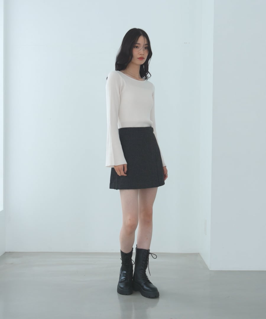 Winterラップミニスカート | [公式]ヘザー（Heather）通販