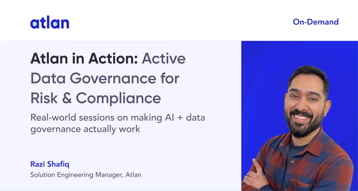 Data Cataloging & Discovery