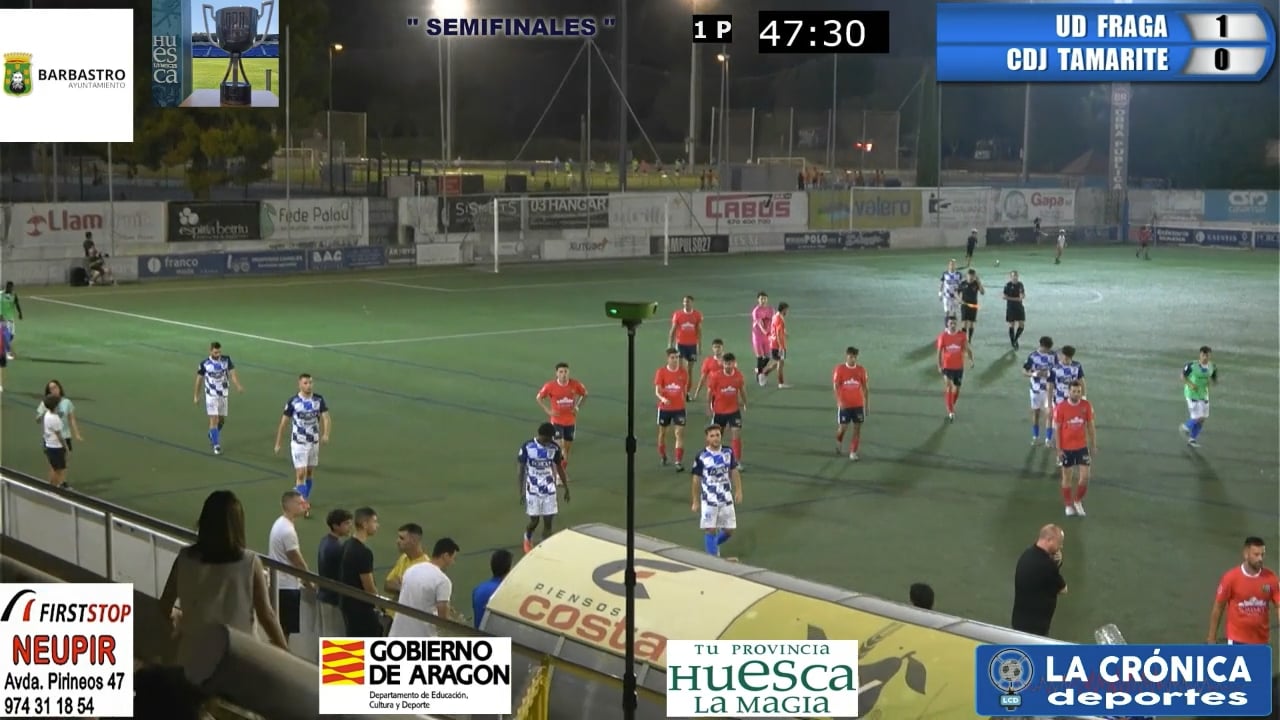 (RESUMEN Y GOLES) UD Fraga 1-2 CDJ Tamarite / Semifinal - II Edición Copa DPH