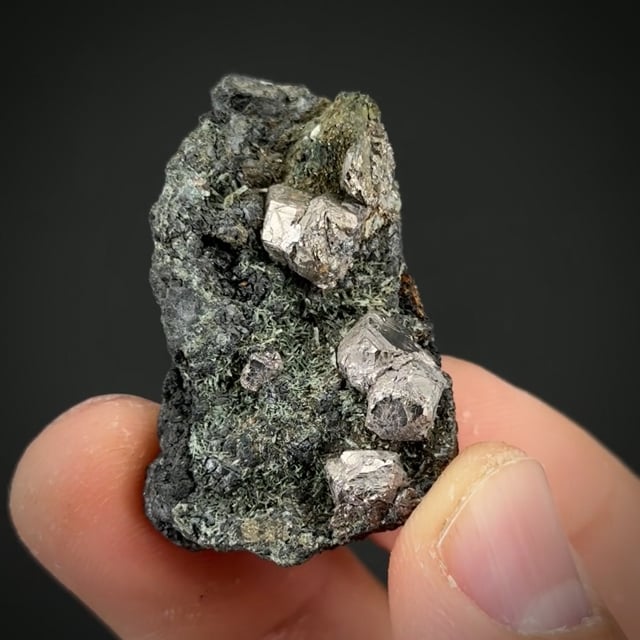 Cobaltite on Magnetite (rare locale) | Merry Widow Mine, Port McNeill ...