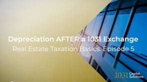 Depreciation AFTER a 1031 Exchange