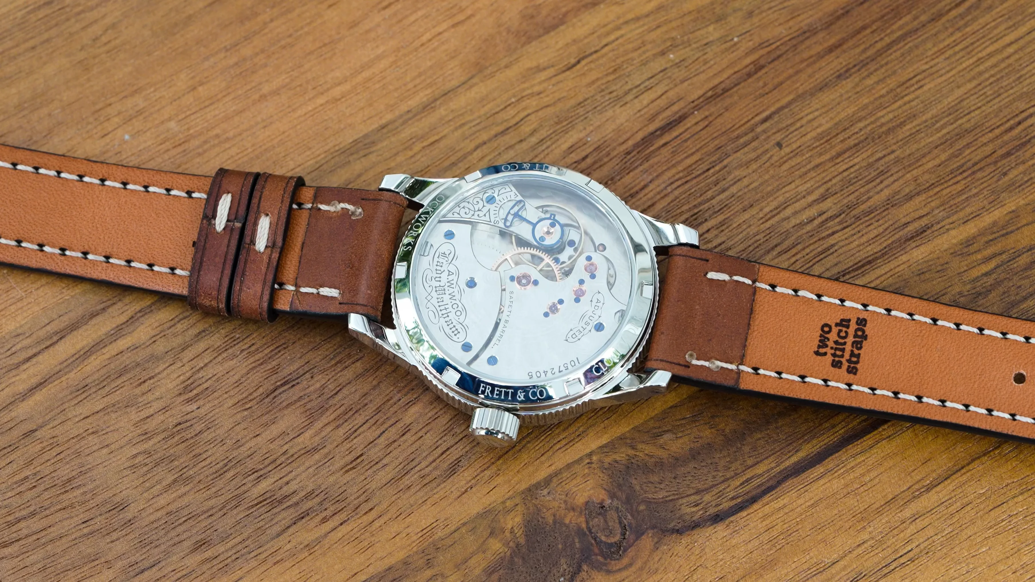 Waltham pocket watch conversion — Frett & Co Clockworks
