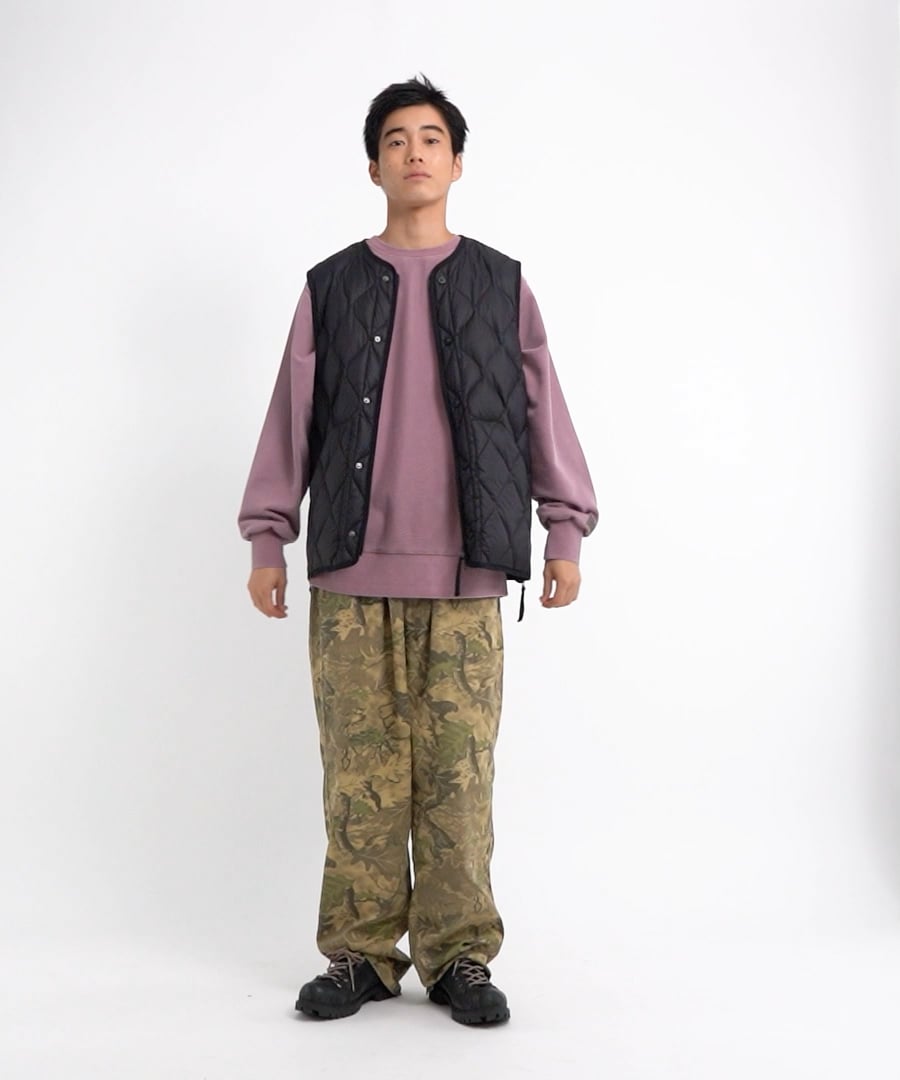 TAION(タイオン)】別注MILITARY LIGHT SHELL DOWN VEST | [公式