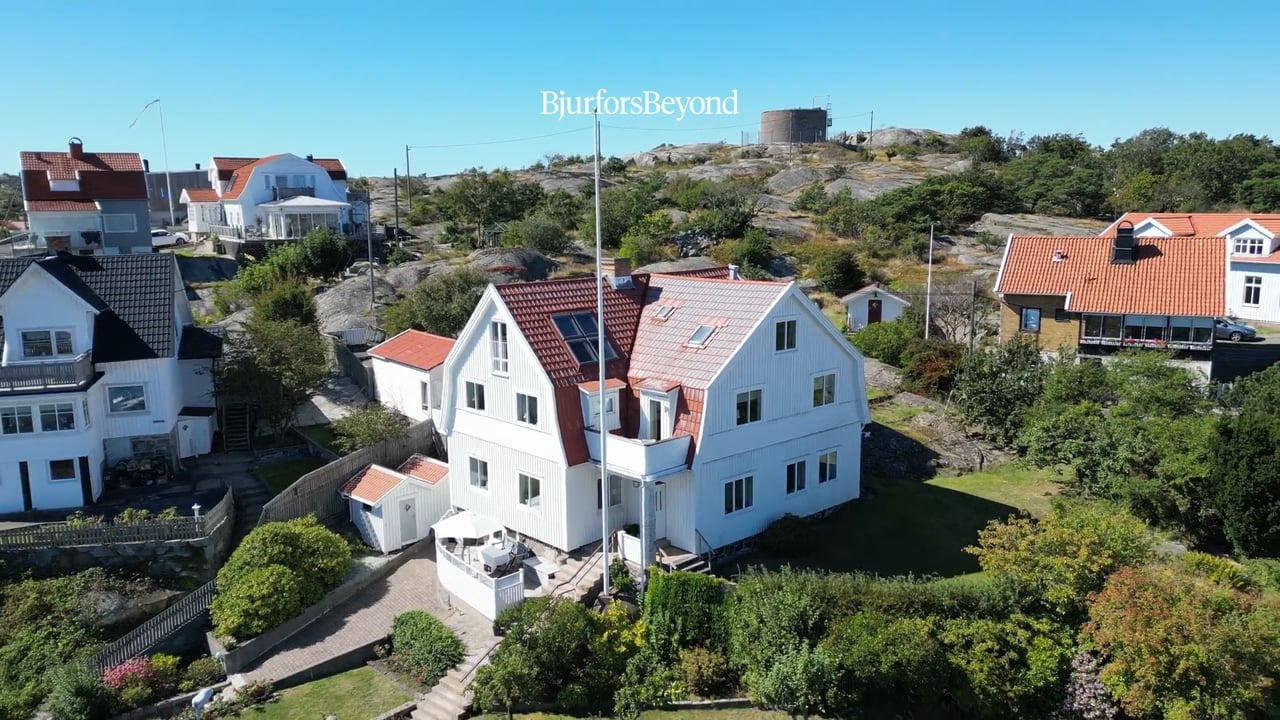 8 rum Villa på Varvsvägen 33 Hälsö Öckerö kommun - video