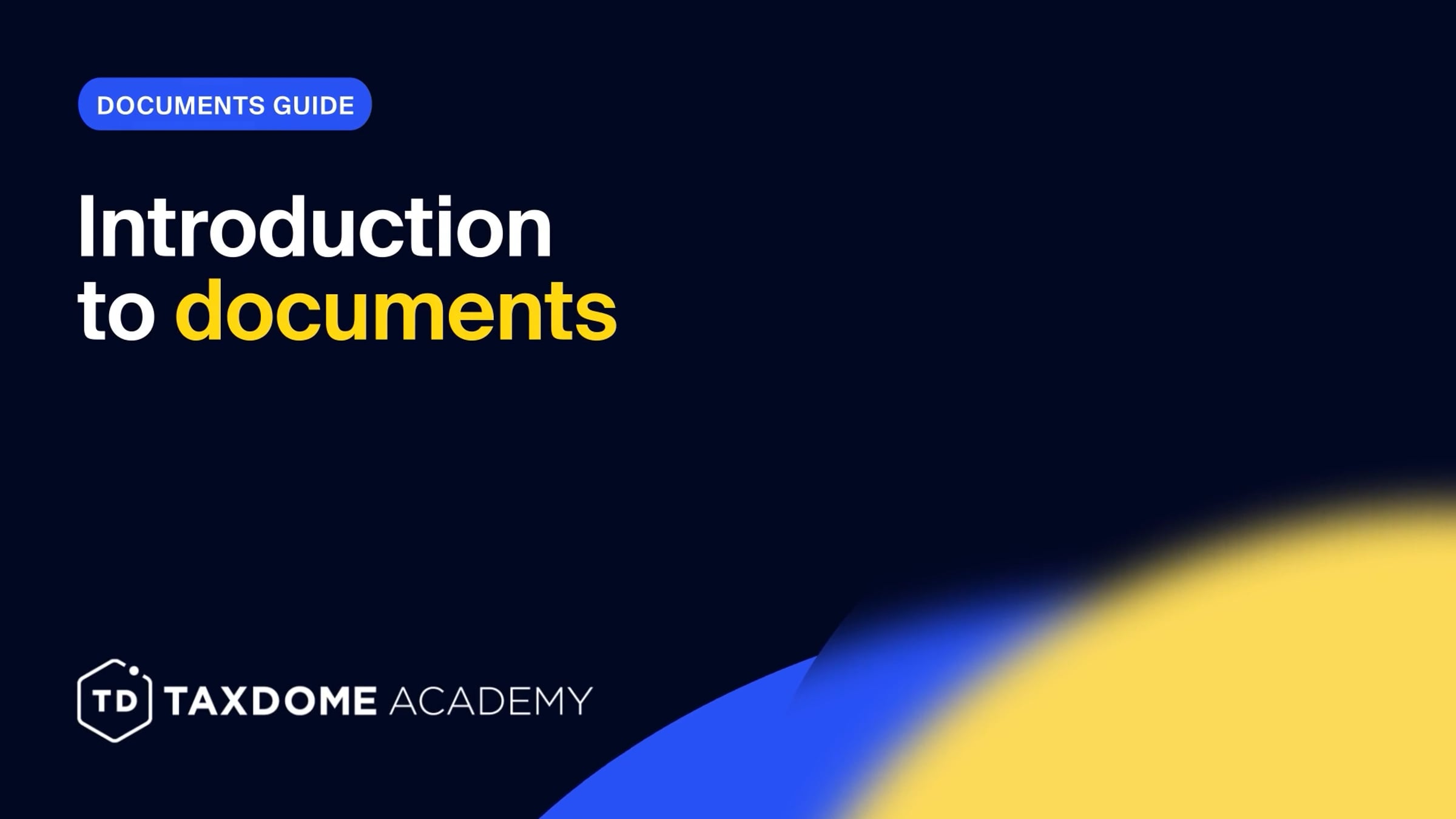 TaxDome Academy – Introduction to documents | Videos & Movies on Vimeo