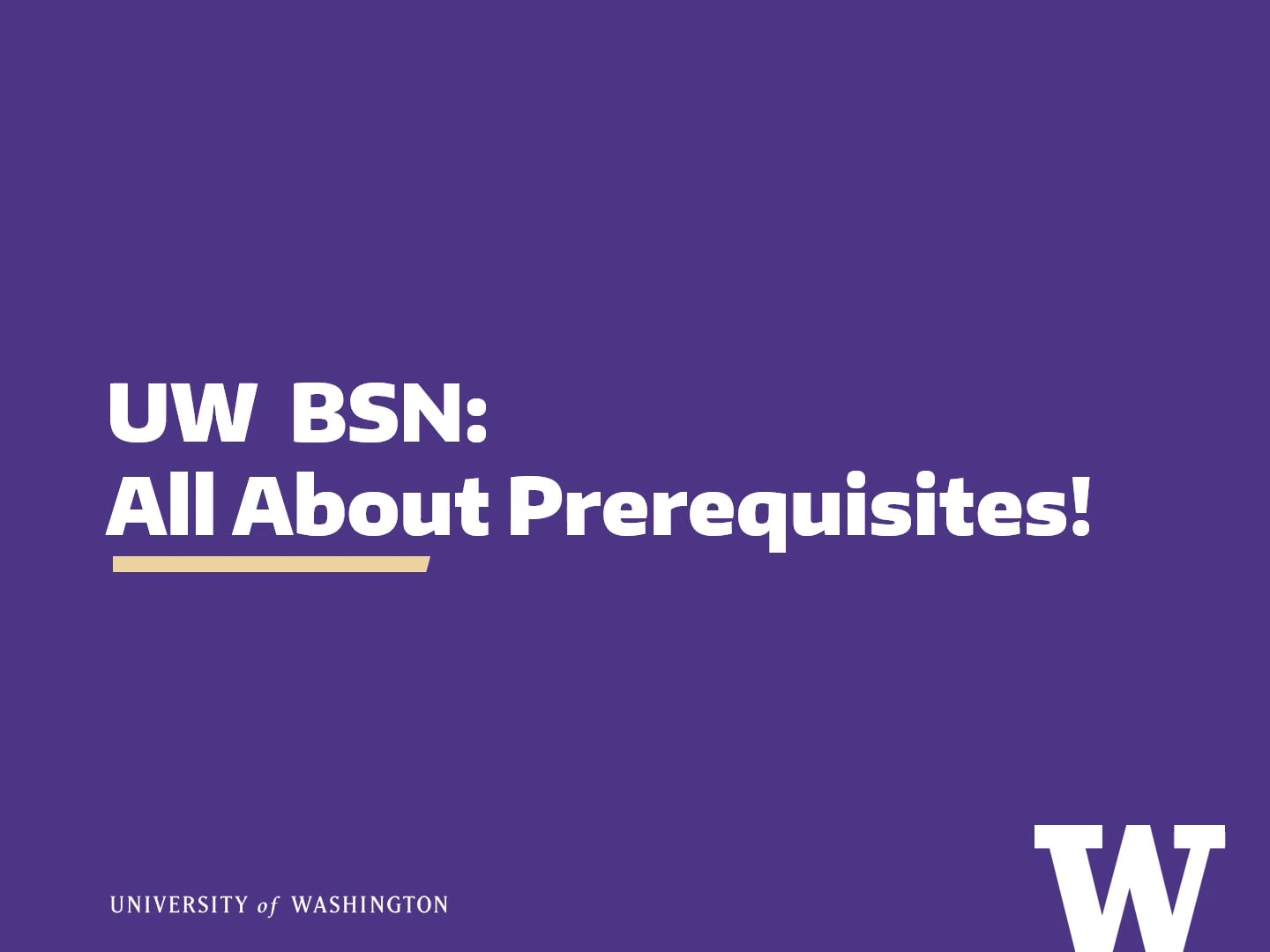 Bachelor of Science in Nursing (BSN) - All About Prerequisites | Videos ...