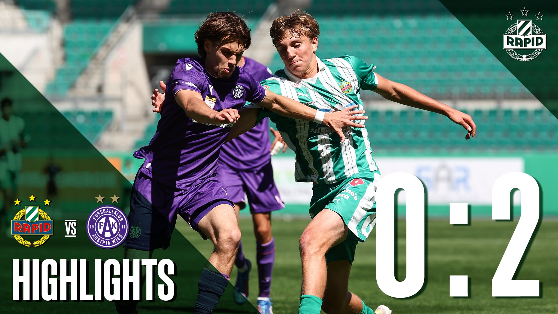 Highlights: SK Rapid II - Young Violets Austria Wien